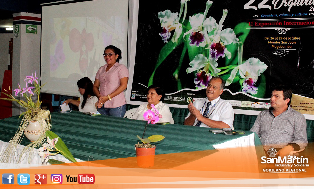 EN TARAPOTO PRESENTAN ACTIVIDADES POR 22° FESTIVAL DE LA ORQUÍDEA